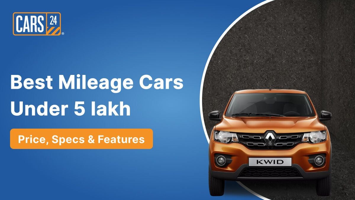 4 Best Mileage Cars Under 5 lakh In 2023 - Price, Specs & Features
