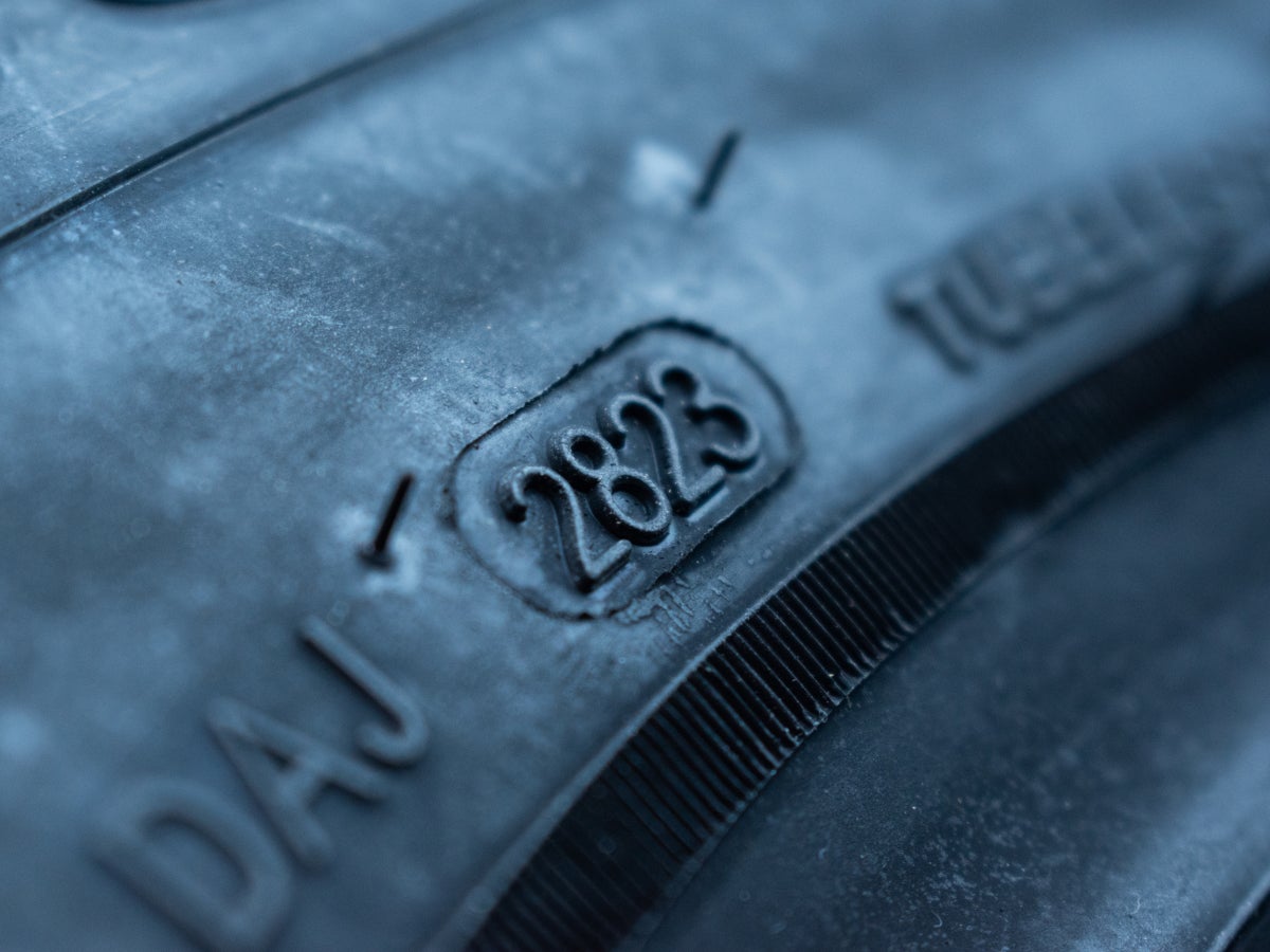 Age of the tyres -  Department of Transportation (DOT) code