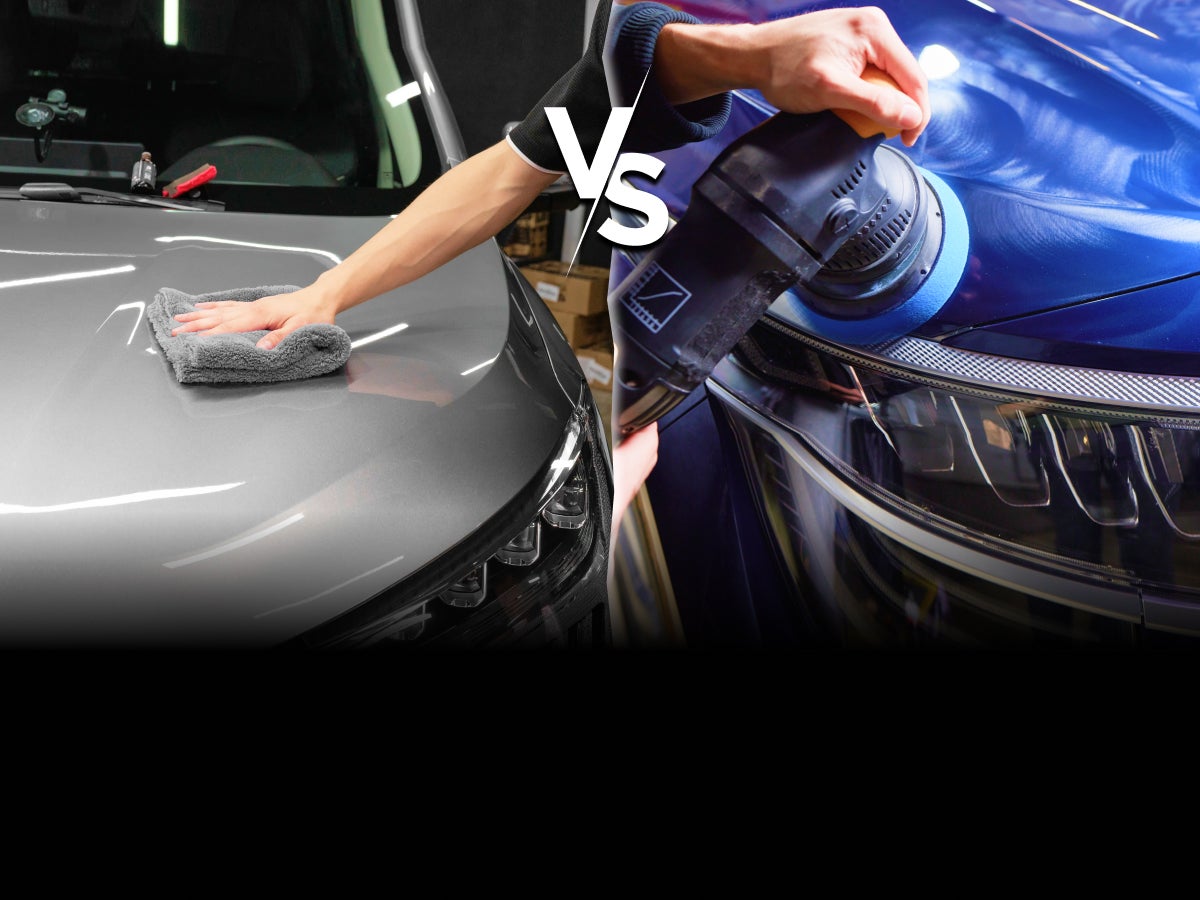 Car Wax vs Car Polish explained