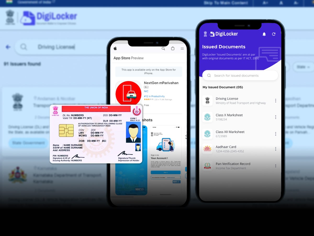 How to access your virtual RC through Digilocker and mParivahan app