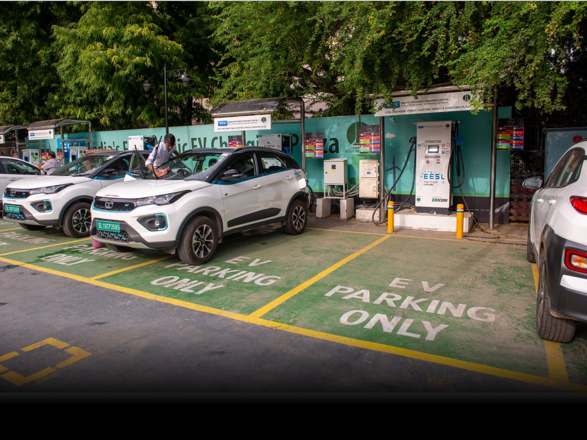 EV charging station in India