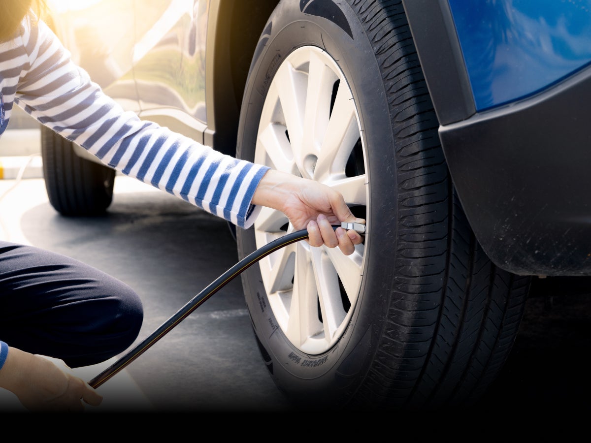 Citroën tyre pressure