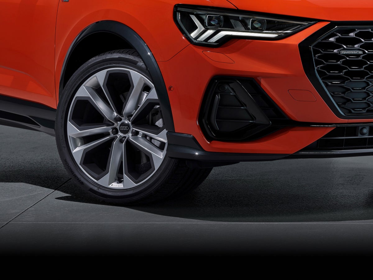 Audi cars tyre pressure