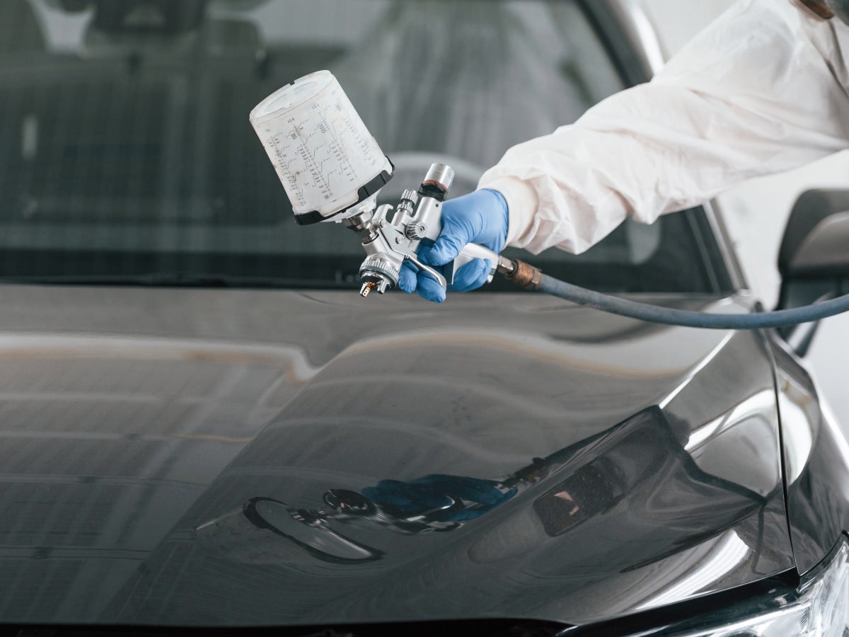Car paint base coat