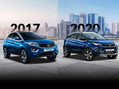 evolution of the TATA Nexon across the years