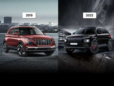 evolution of Hyundai venue