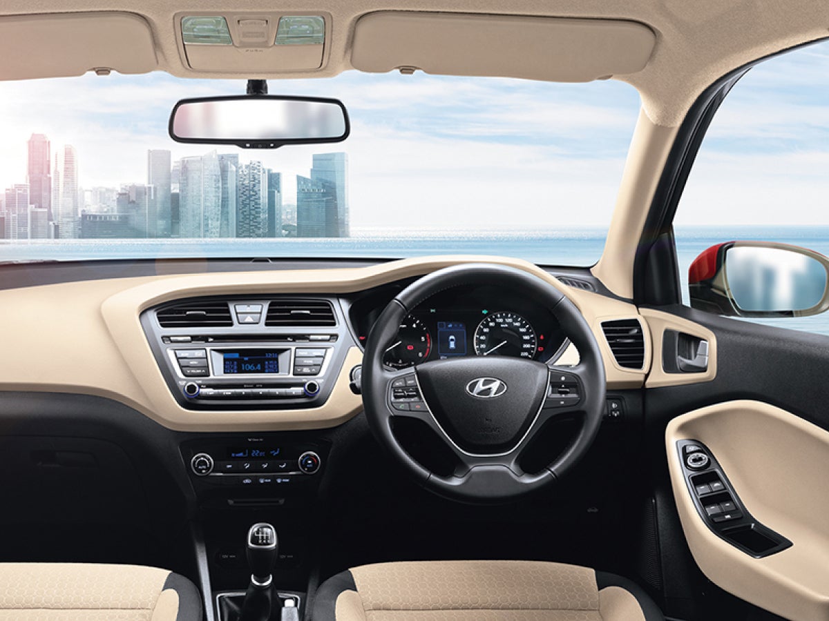 Hyundai Elite i20 interior