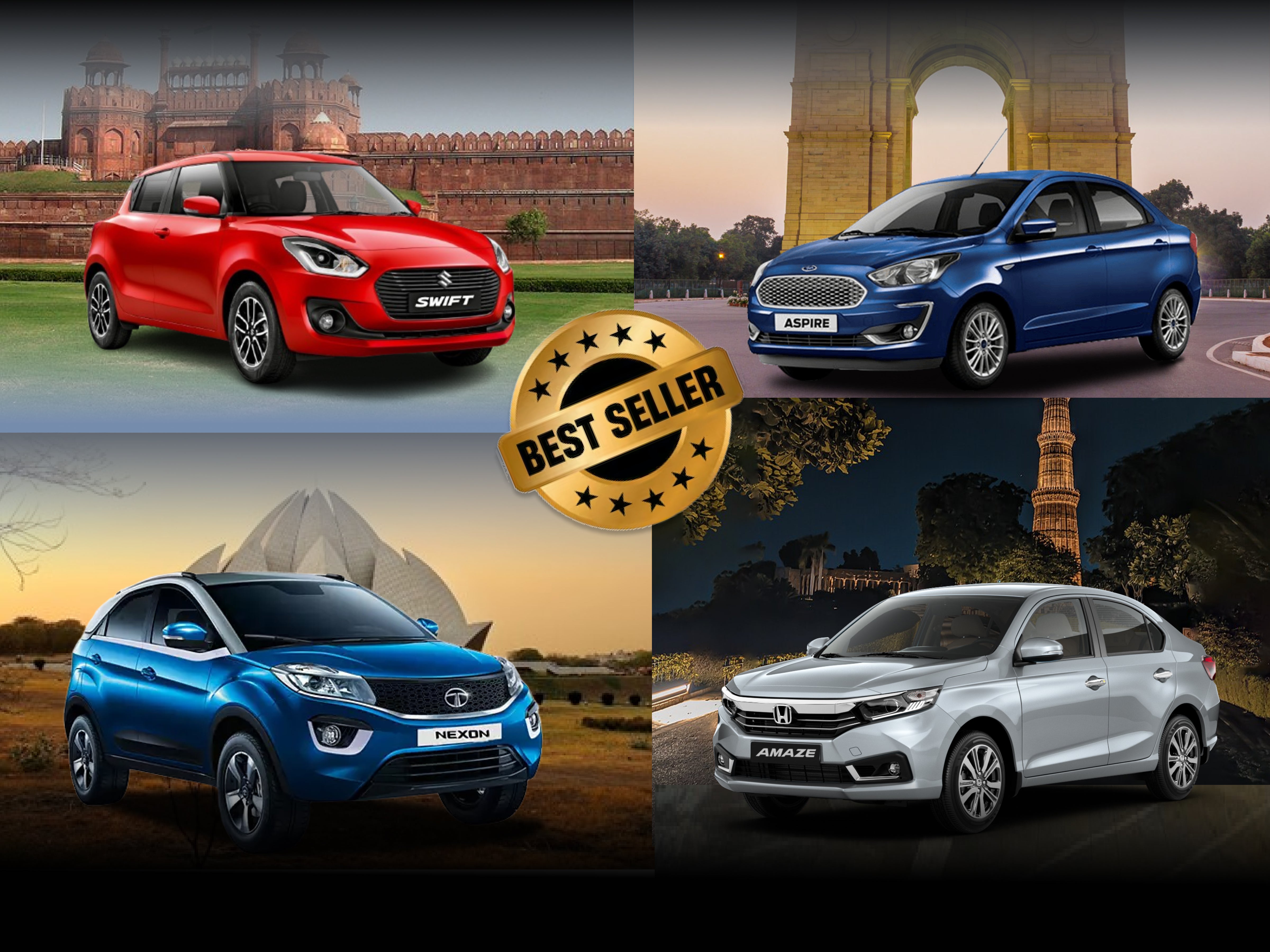 Top selling car brands DELHI