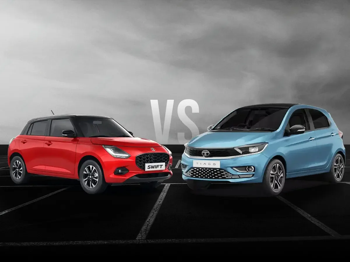 Tata Tiago vs Maruti Suzuki Swift