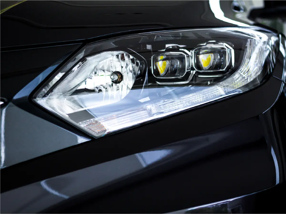 LED Projector and Reflector Headlamp