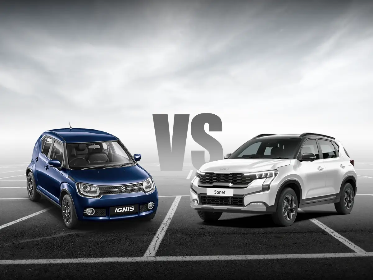 used kia sonet vs used maruti ignis 