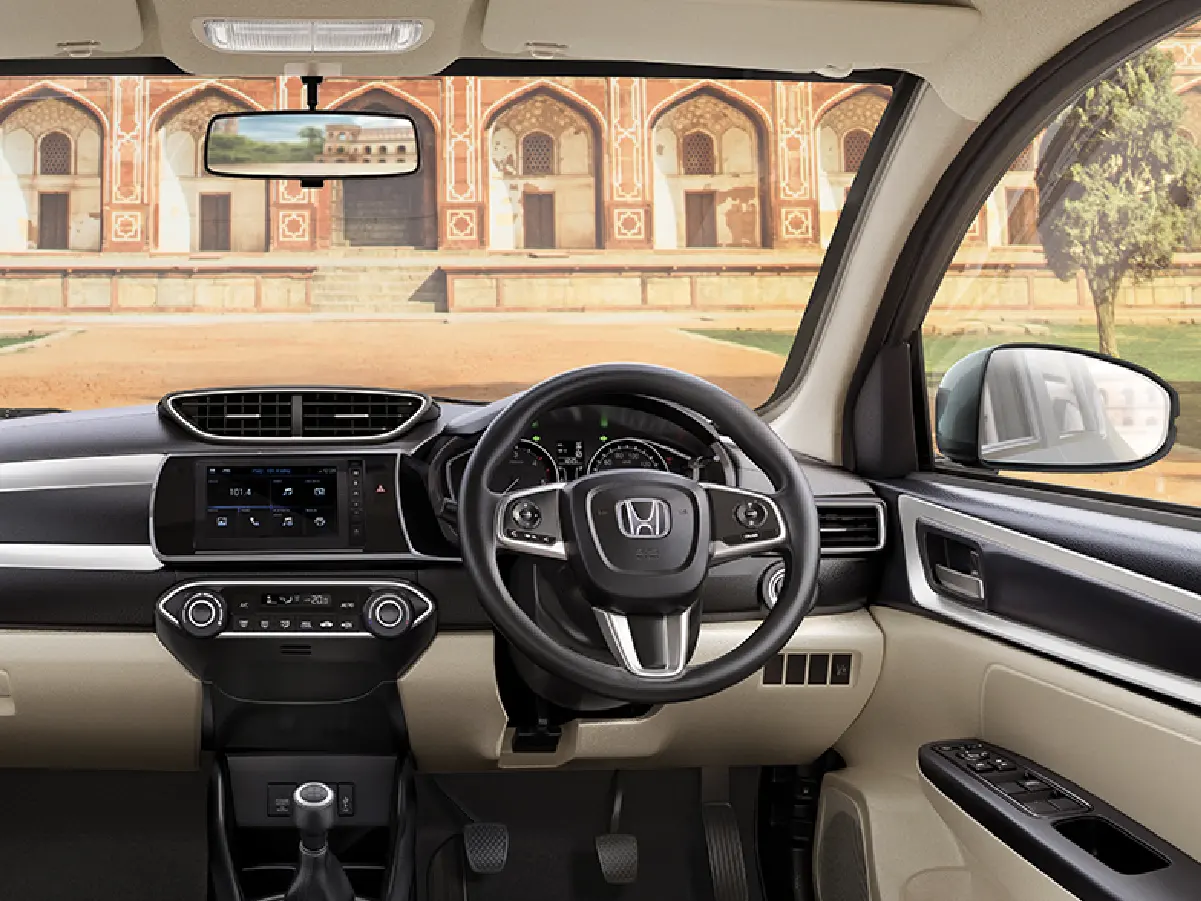 honda amaze interior