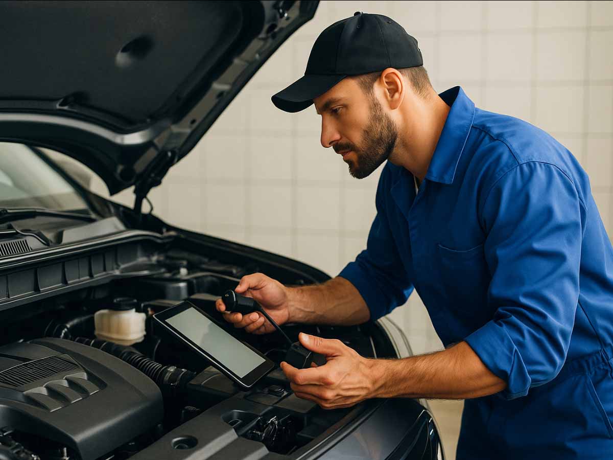 Pre-Delivery Inspection for new car