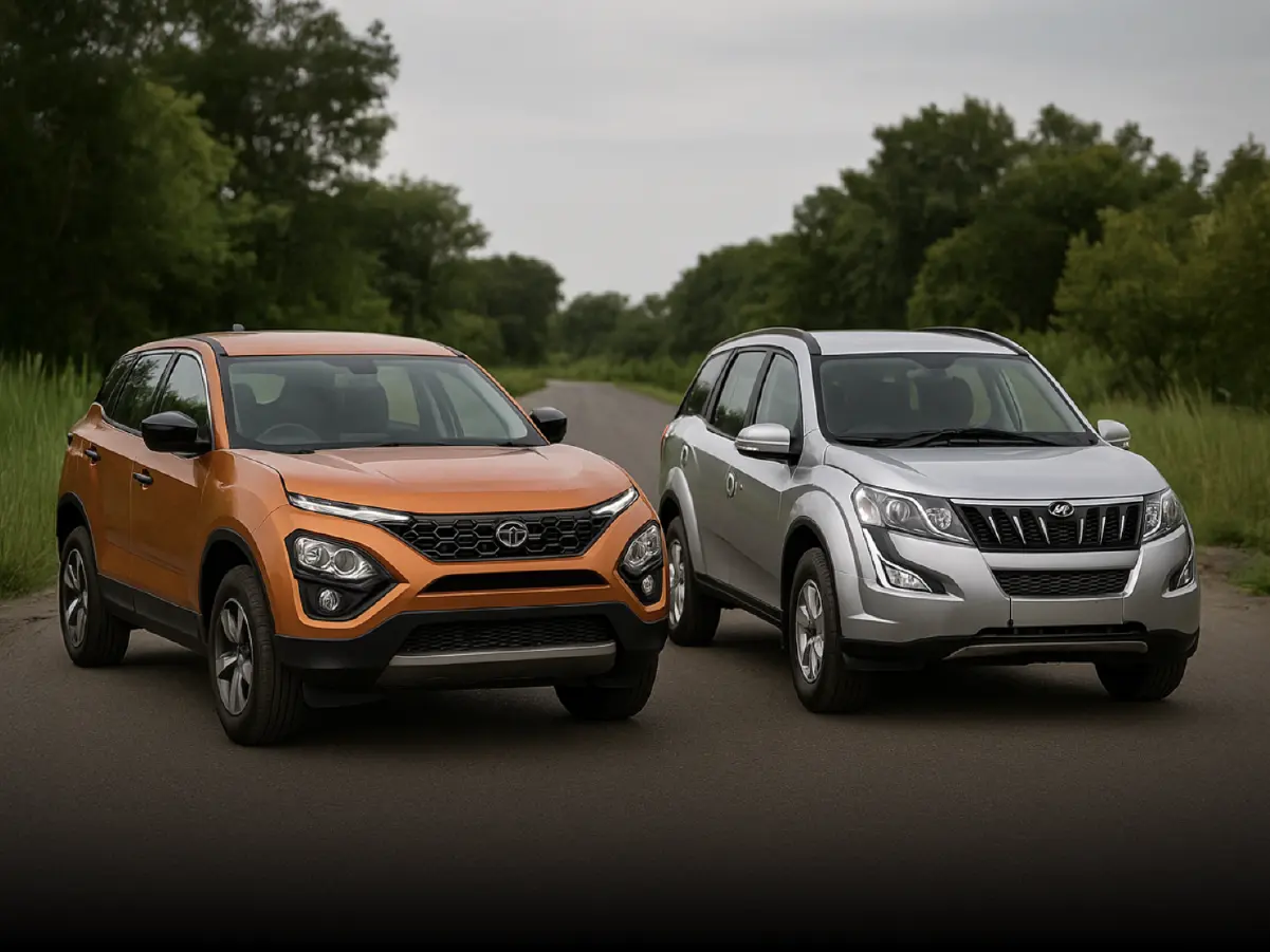 harrier and xuv 500