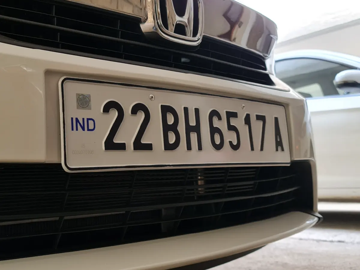 number plate