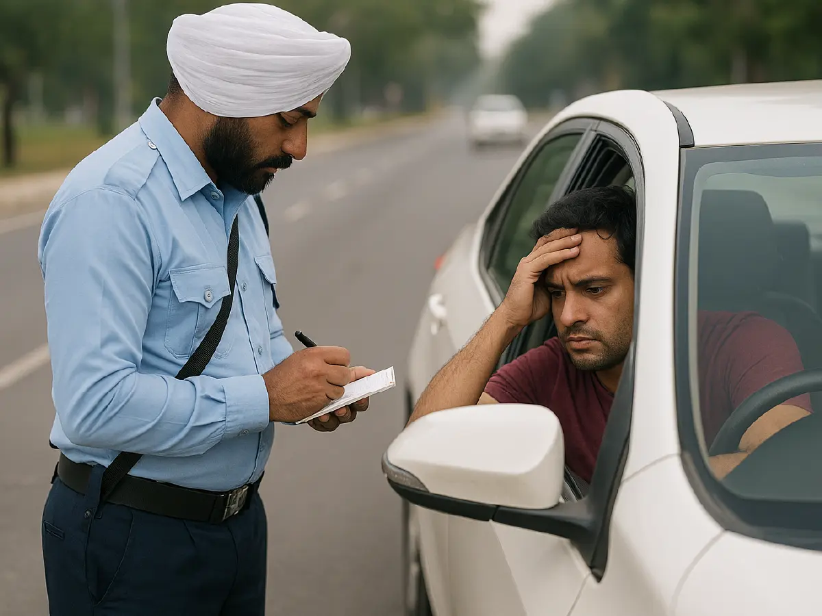 Driving Without License in Punjab