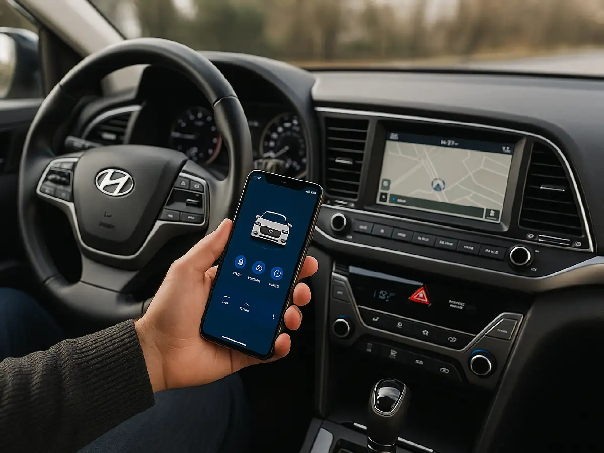 hyundai blue link features