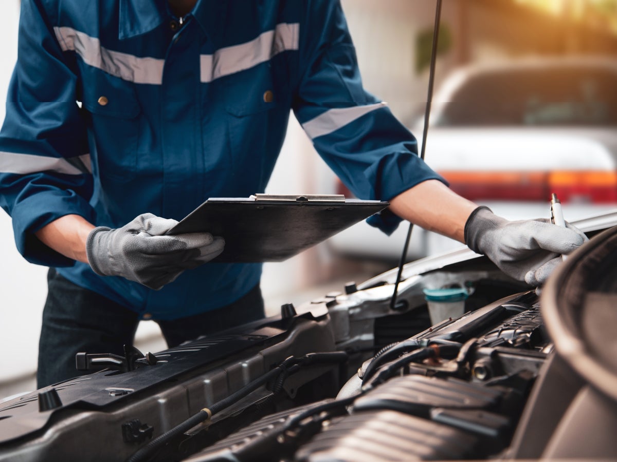 Pre-Delivery Inspection for new car