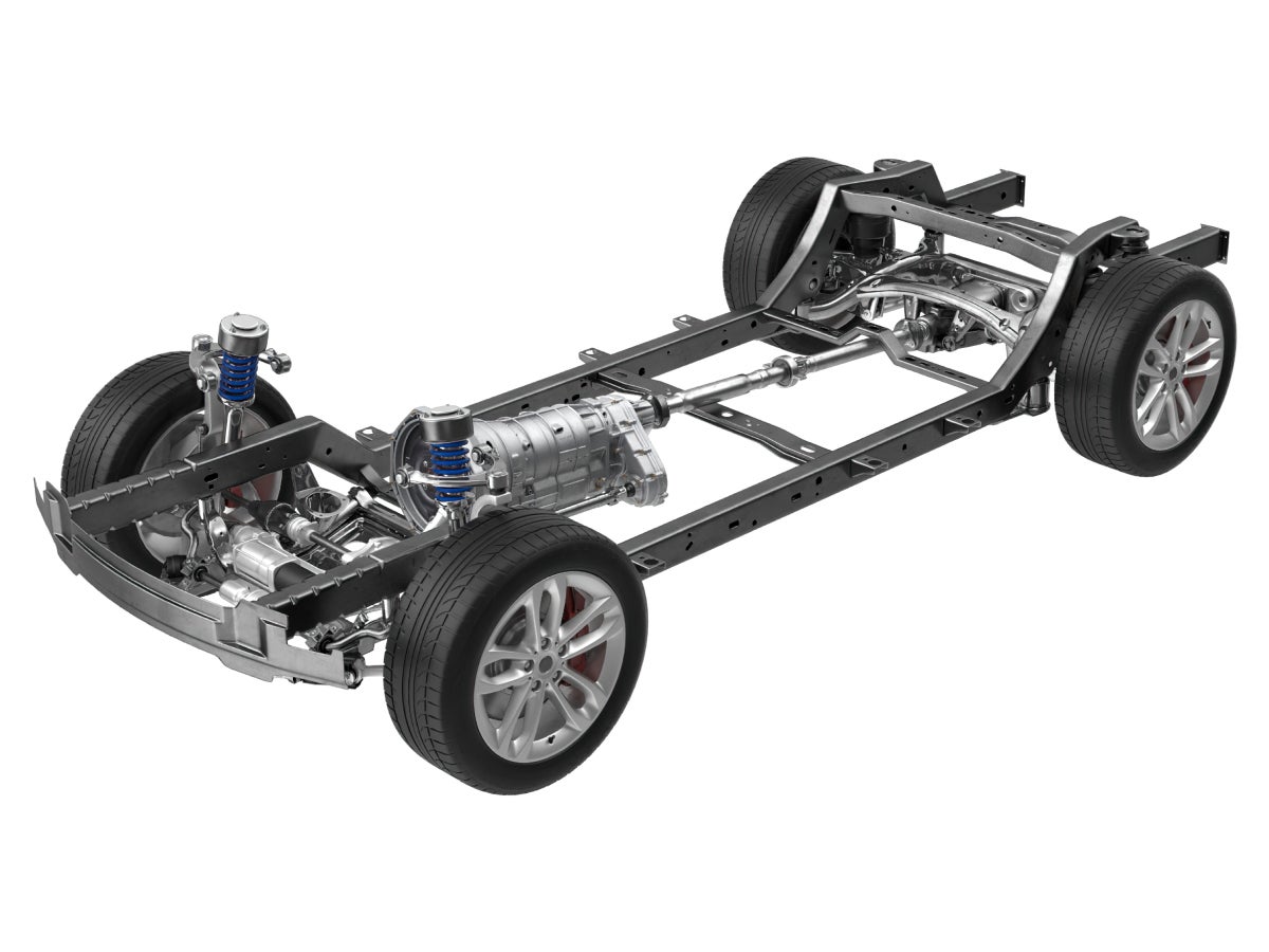 What is a Body-on-frame chassis