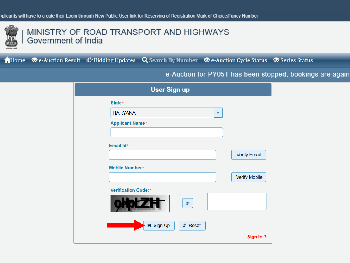How to Get a Fancy VIP Number Plate in Haryana: Process, Pricing ...