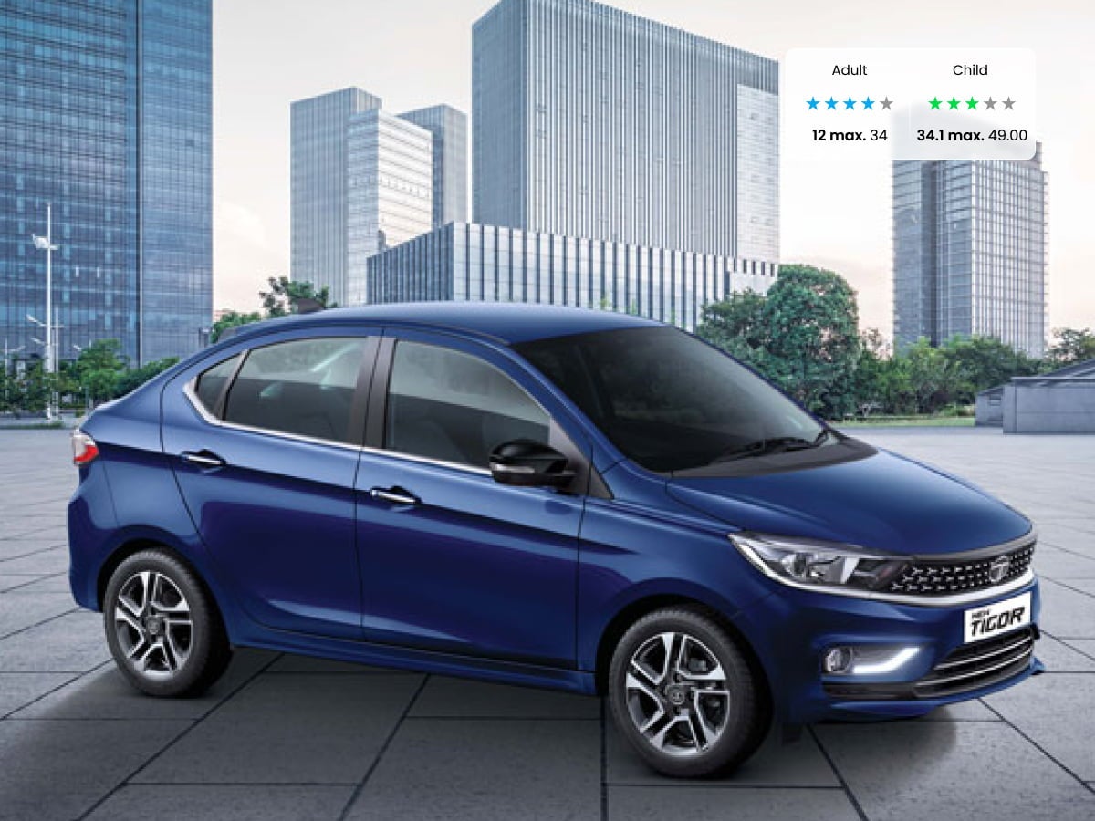 Tata Tigor safety rating
