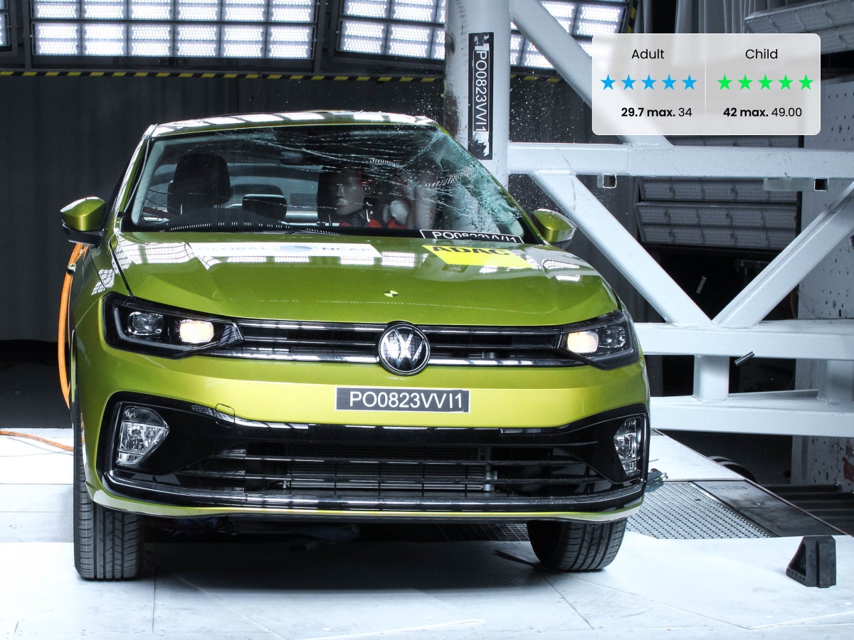 Volkswagen Virtus safety rating