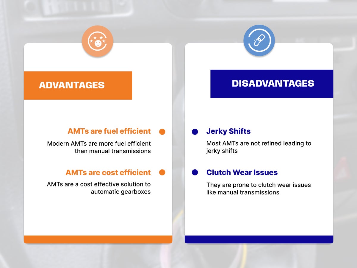 AMT Advantages and disadvantages 