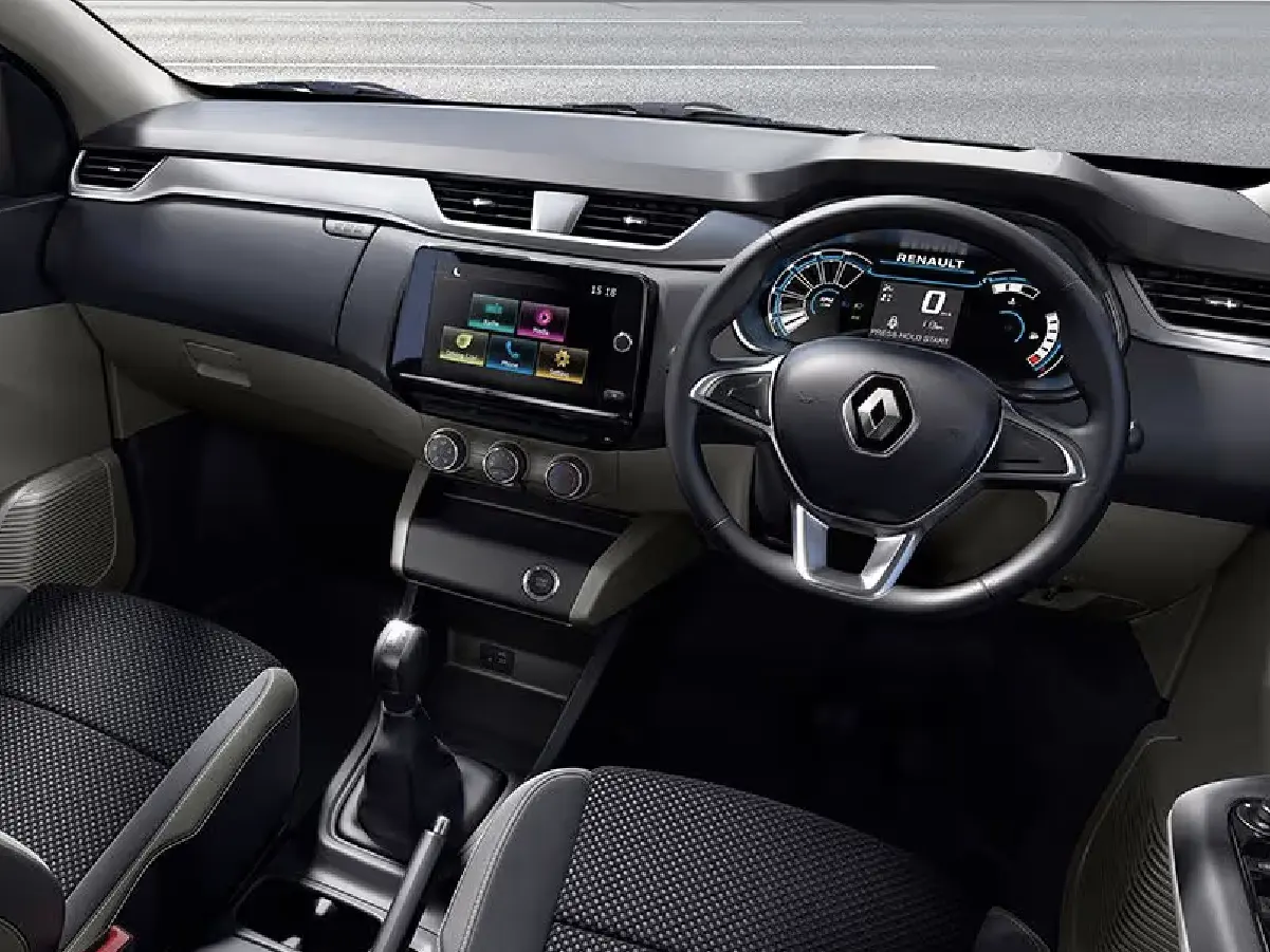 renault triber interior 