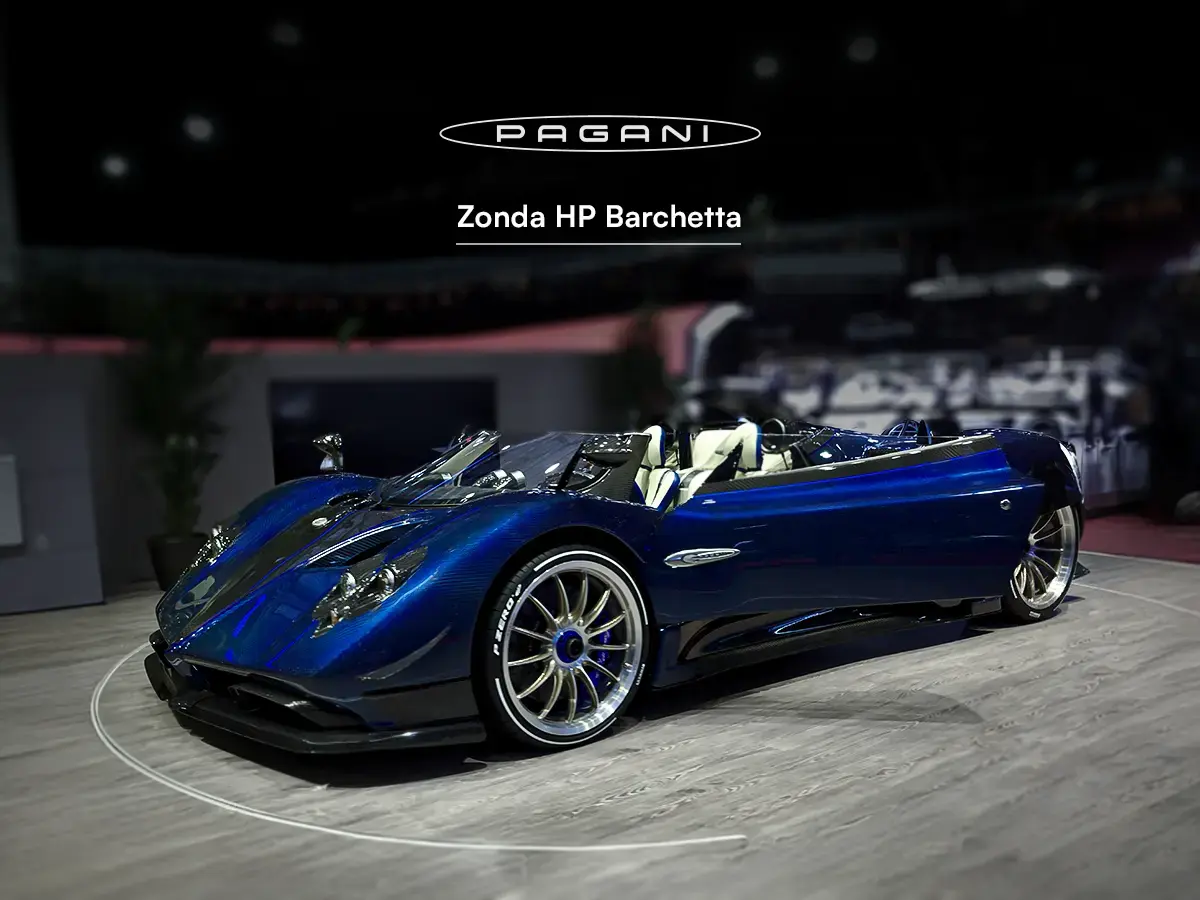Pagani Zonda HP Barchetta | ₹142 Crores | $17 Million