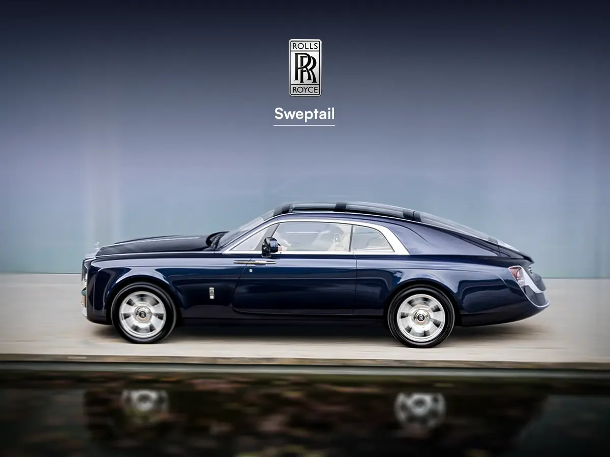 Rolls-Royce Sweptail | ₹108 Crores | $13 Million