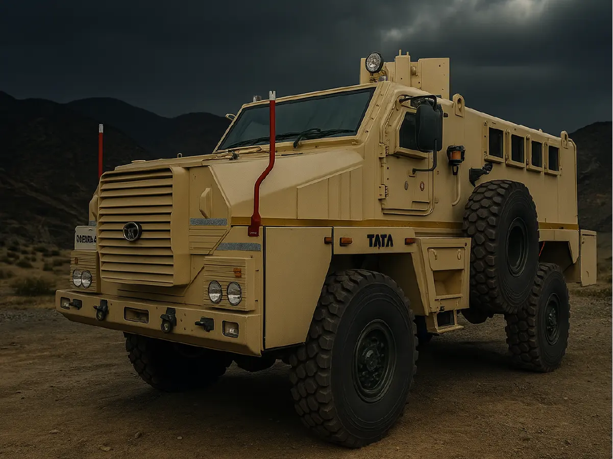 Tata Armoured Personnel Carrier