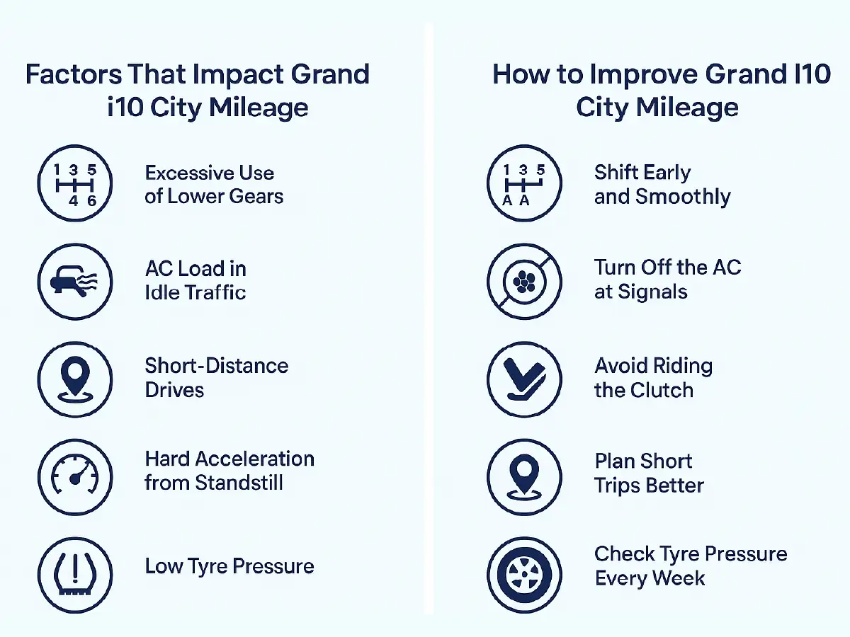 Grand i10 City Mileage