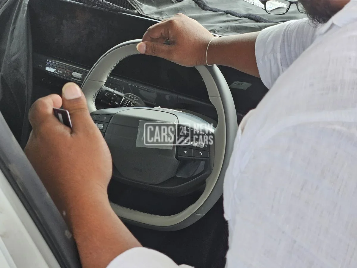 kia clavis suv interior spied cars24