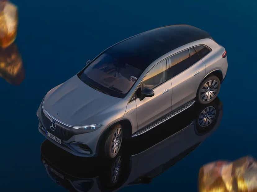 mercedes benz eqs 580 suv exterior