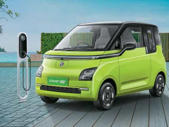 2024 mg comet ev charging