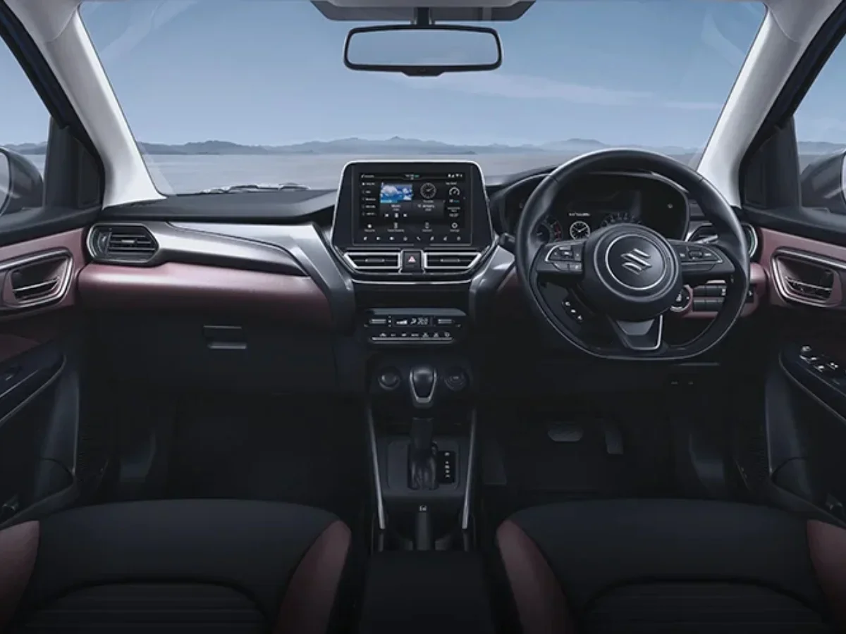 2024 maruti suzuki fronx dual tone interior