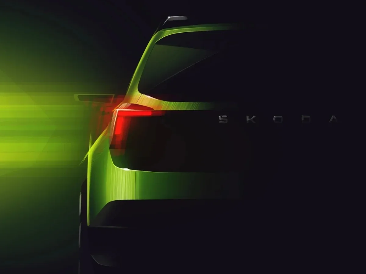 2025 skoda kylaq rear design