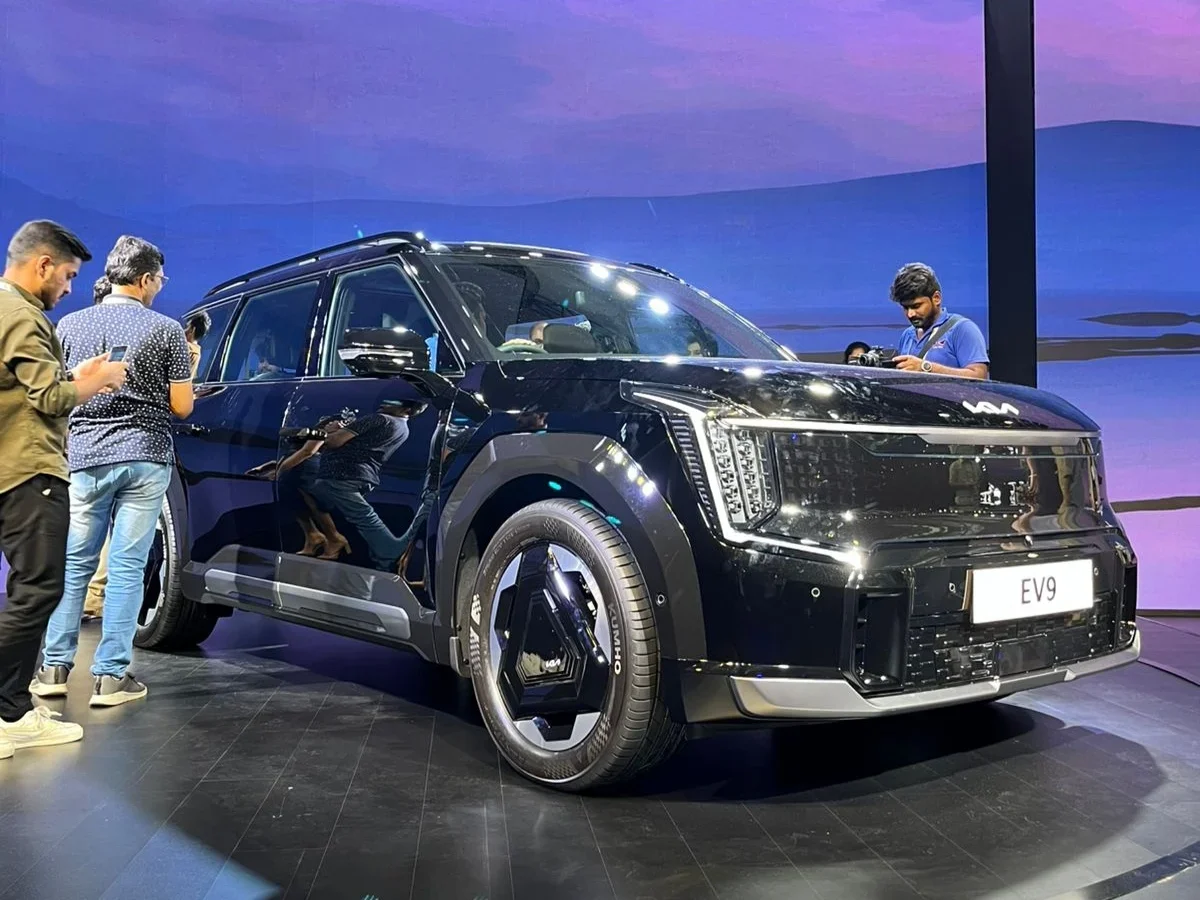 2024 kia ev9 electric suv exterior launched in india