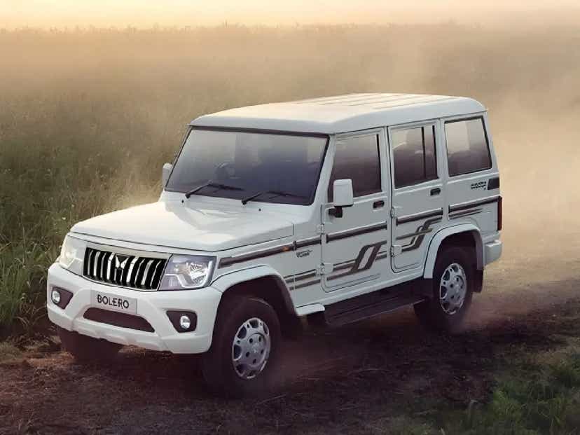 mahindra bolero white diesel suv
