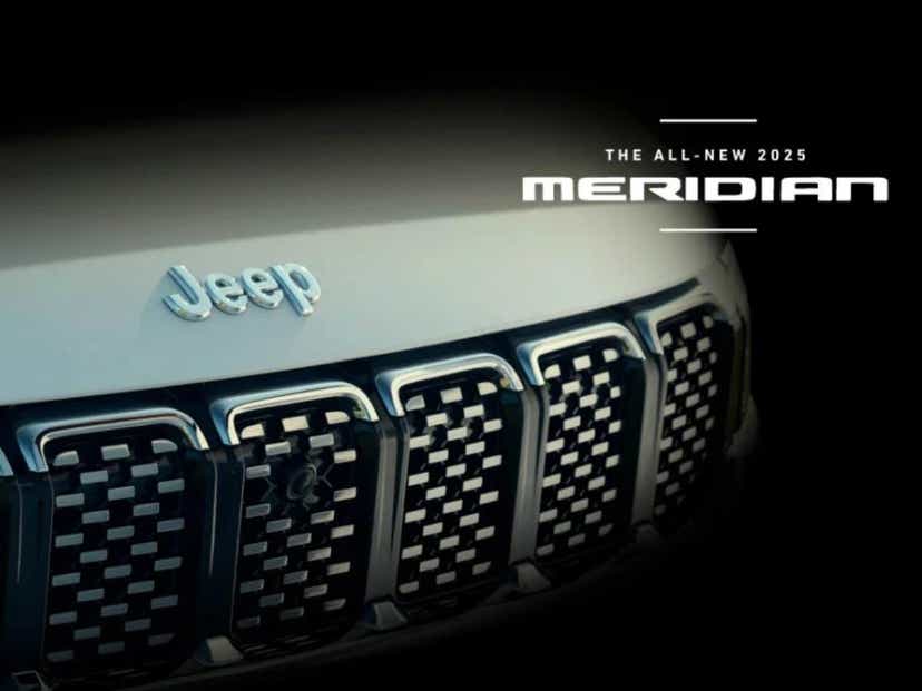2025 Jeep Meridian facelift front grille