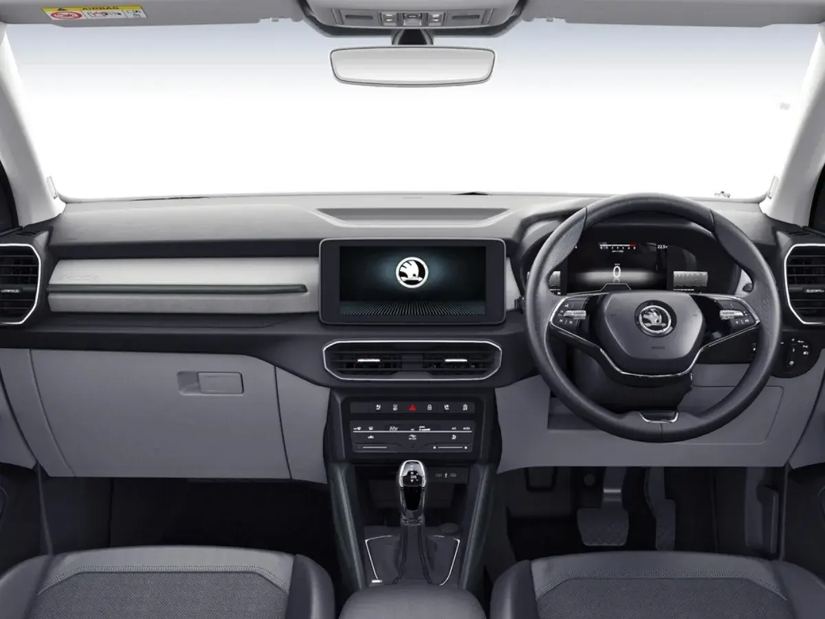new 2024 skoda kylaq interior features dashboard