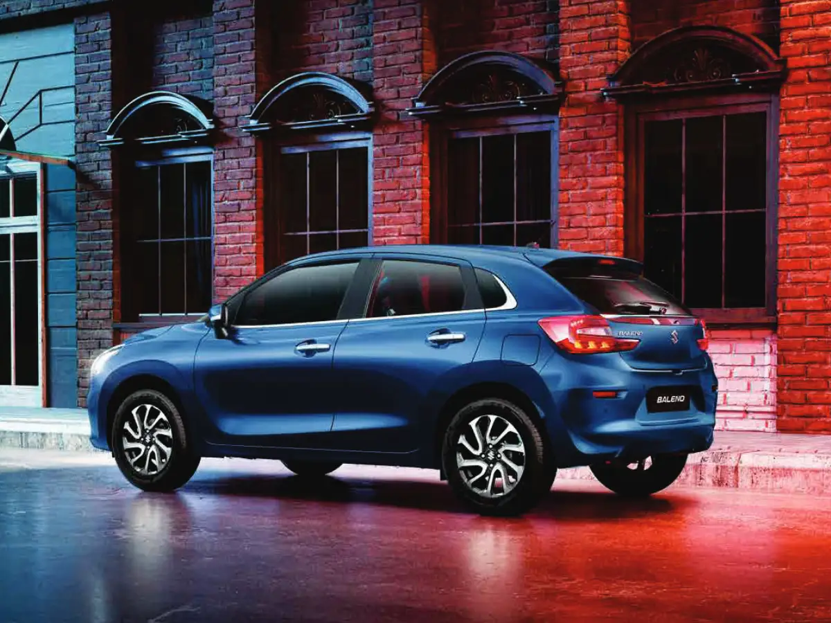 maruti baleno rear photo