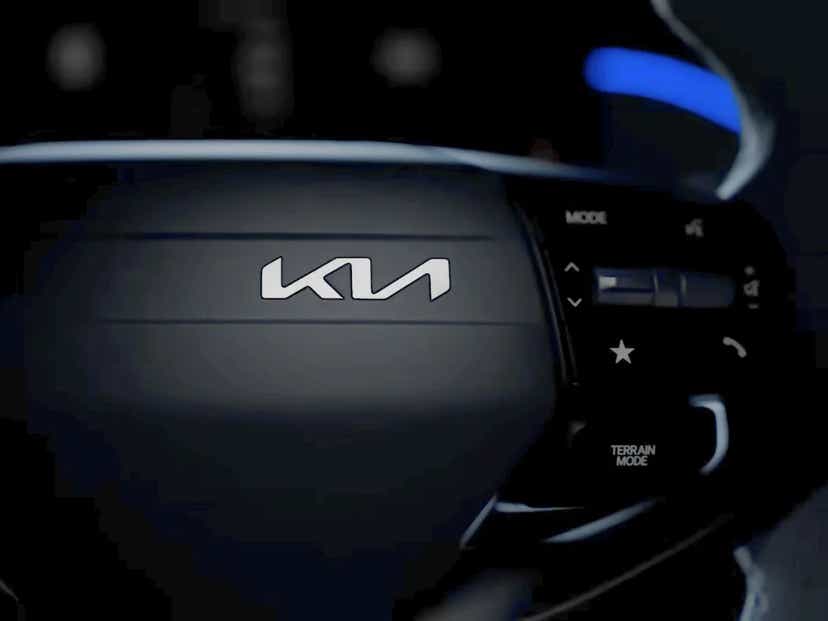 upcoming kia syros steering wheel features interior
