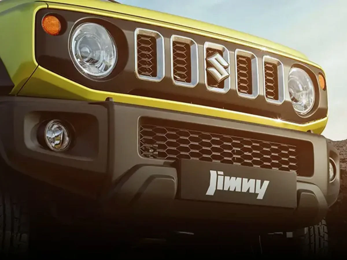 2024 maruti suzuki jimny front grille bumper design
