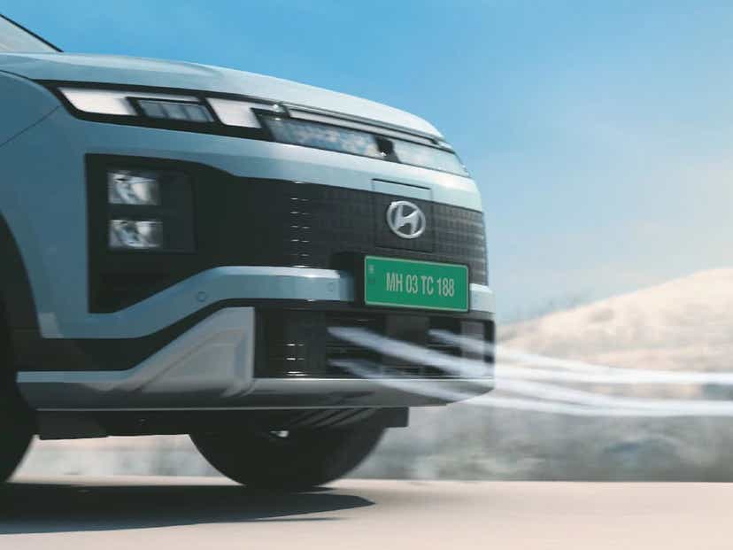 upcoming 2025 hyundai creta ev suv active air dams front grille