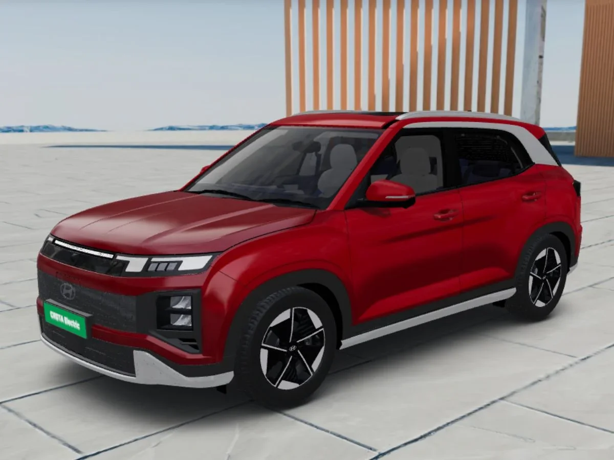 2025 hyundai creta electric colours red front ev