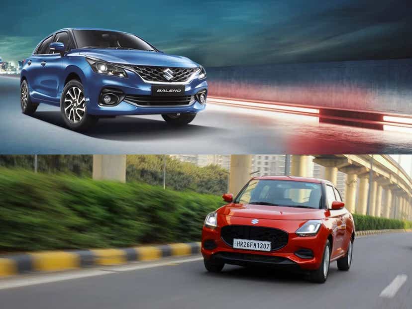 2025 maruti suzuki baleno vs swift mileage comparison aryan