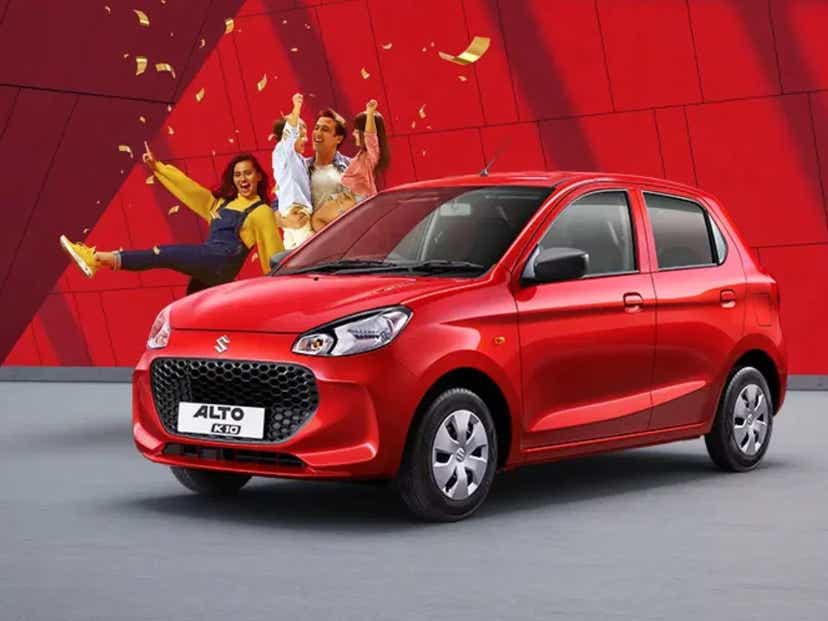 2025 maruti suzuki alto k10 red hatchback