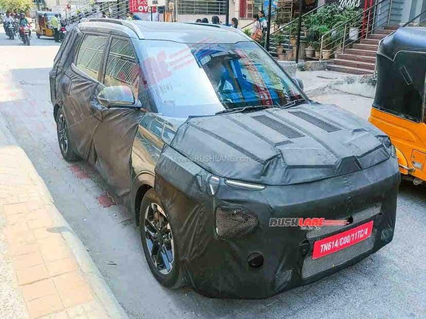 2025 Kia Carens spotted on test