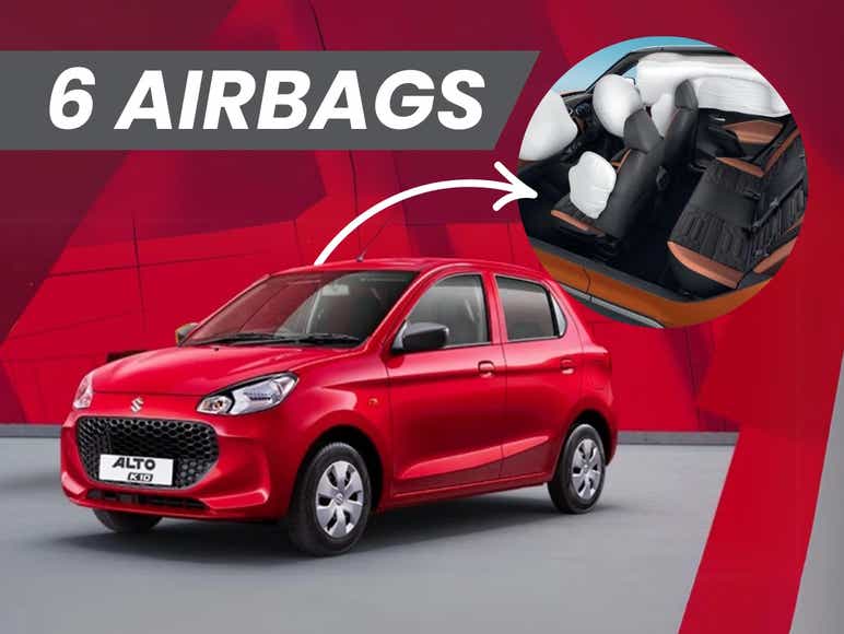Maruti Alto K10 to get six airbags